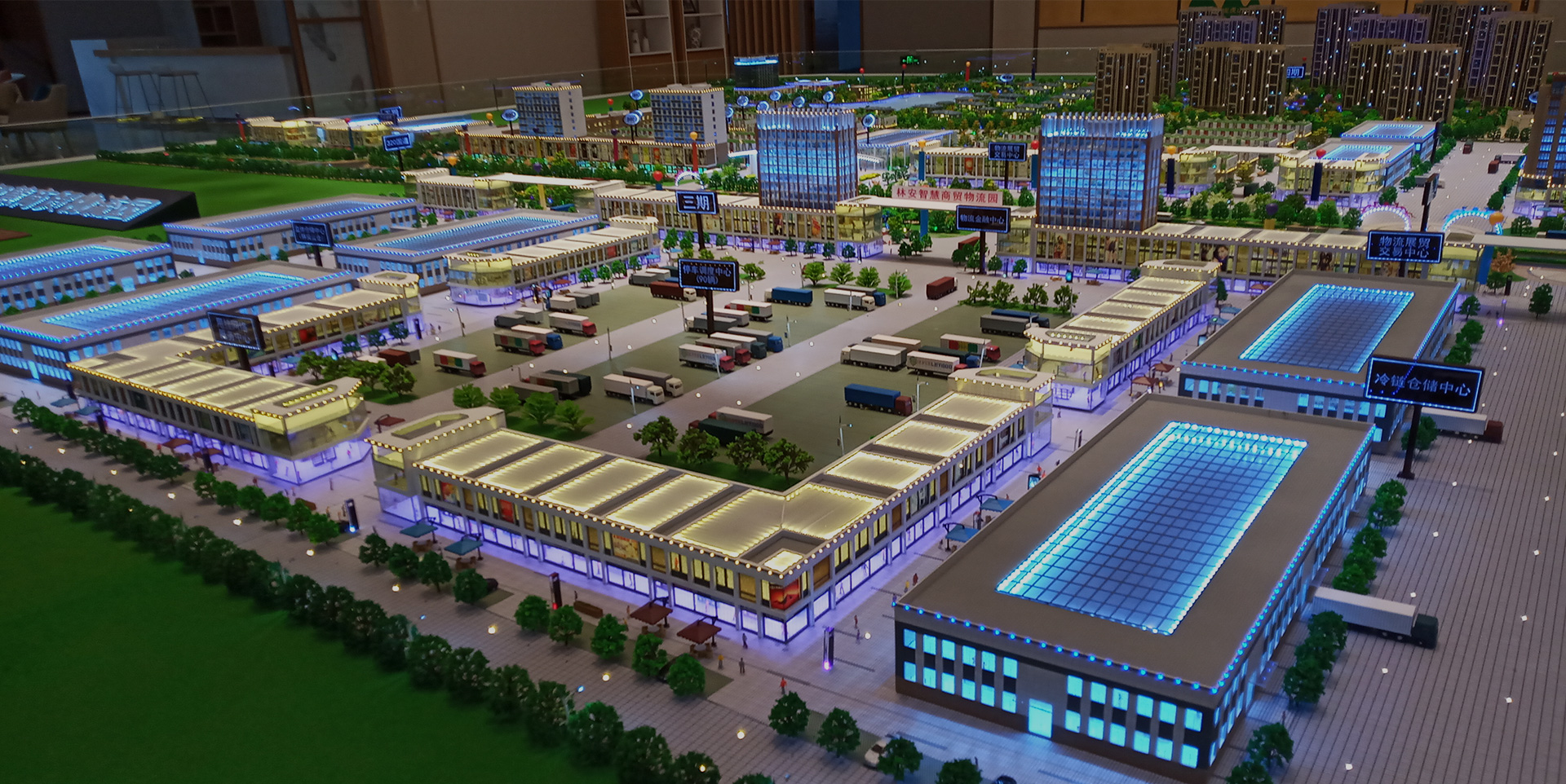 科技园区模型