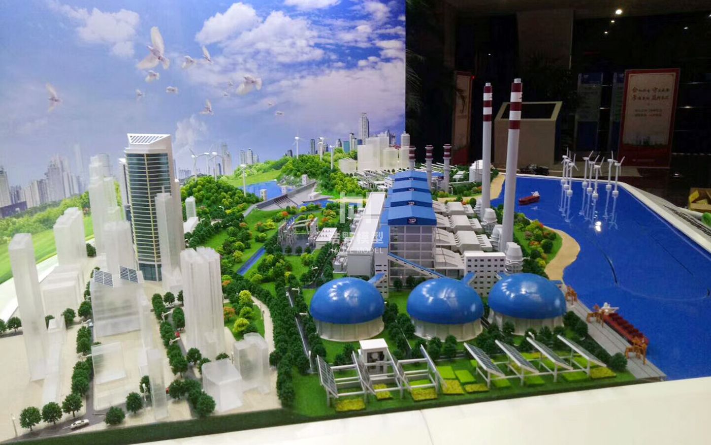 广东粤电企业五大电力模型