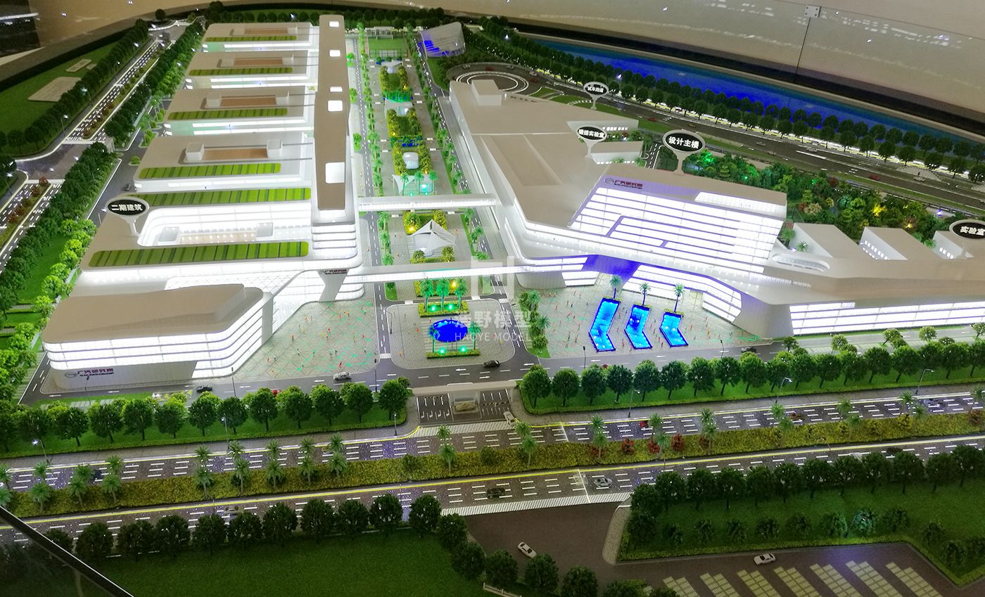 广汽研究院企业展厅模型