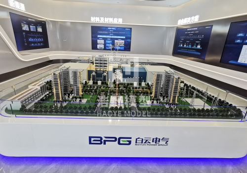 白云电气企业展厅特高压模型