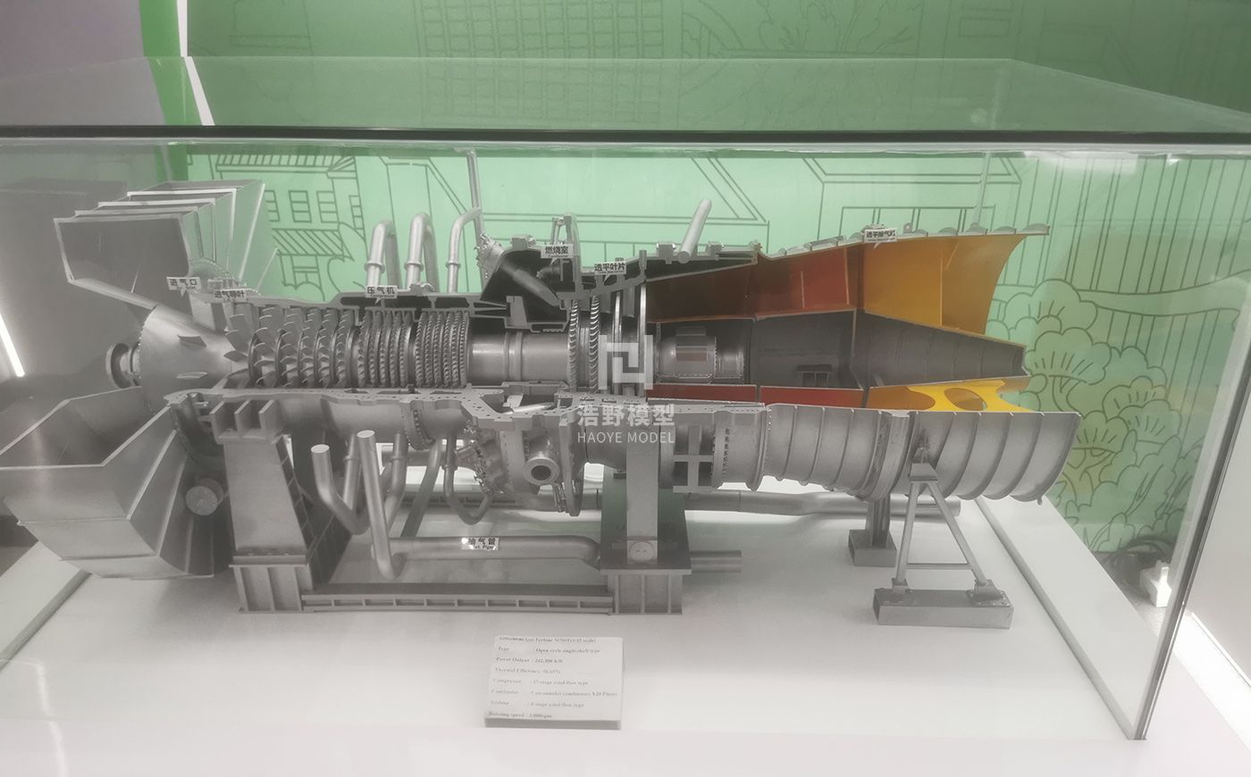 恒运燃气机发电模型