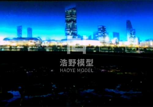 数字投影城市规划沙盘