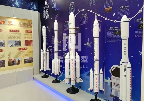 中国航天神舟系列展厅模型