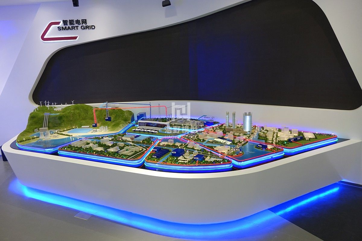 南方电网清远展厅模型
