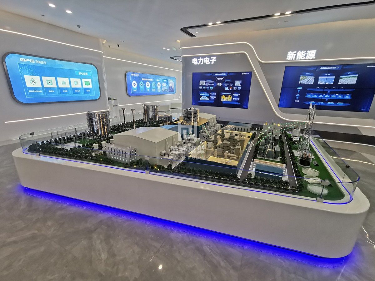 白云电气特高压换流站模型