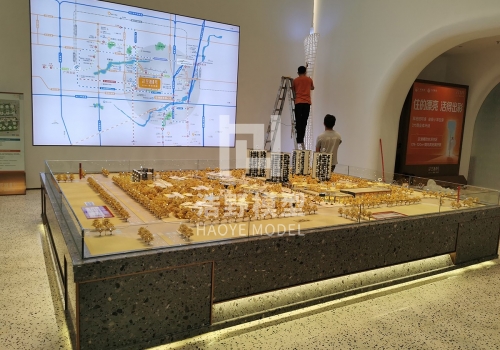 广州城投花都空港1号模型