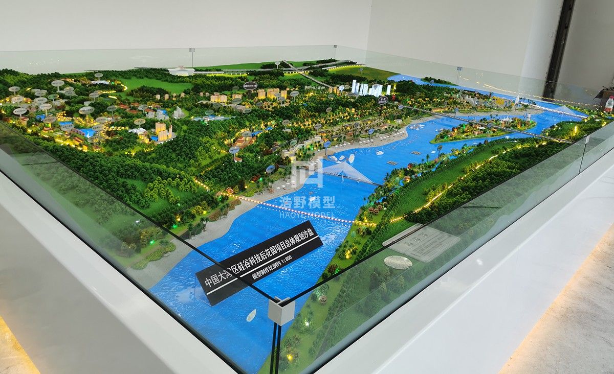 惠州-大湾区硅谷科技城沙盘