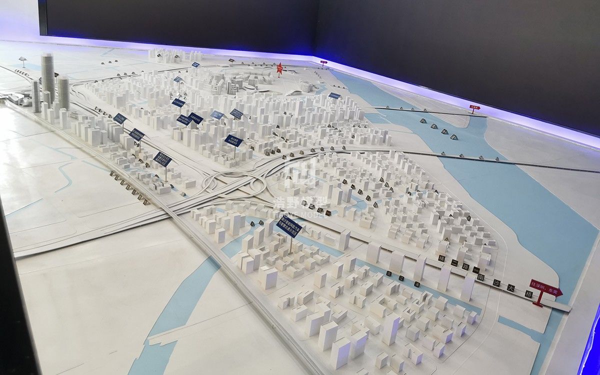 南沙-庆盛区规划沙盘