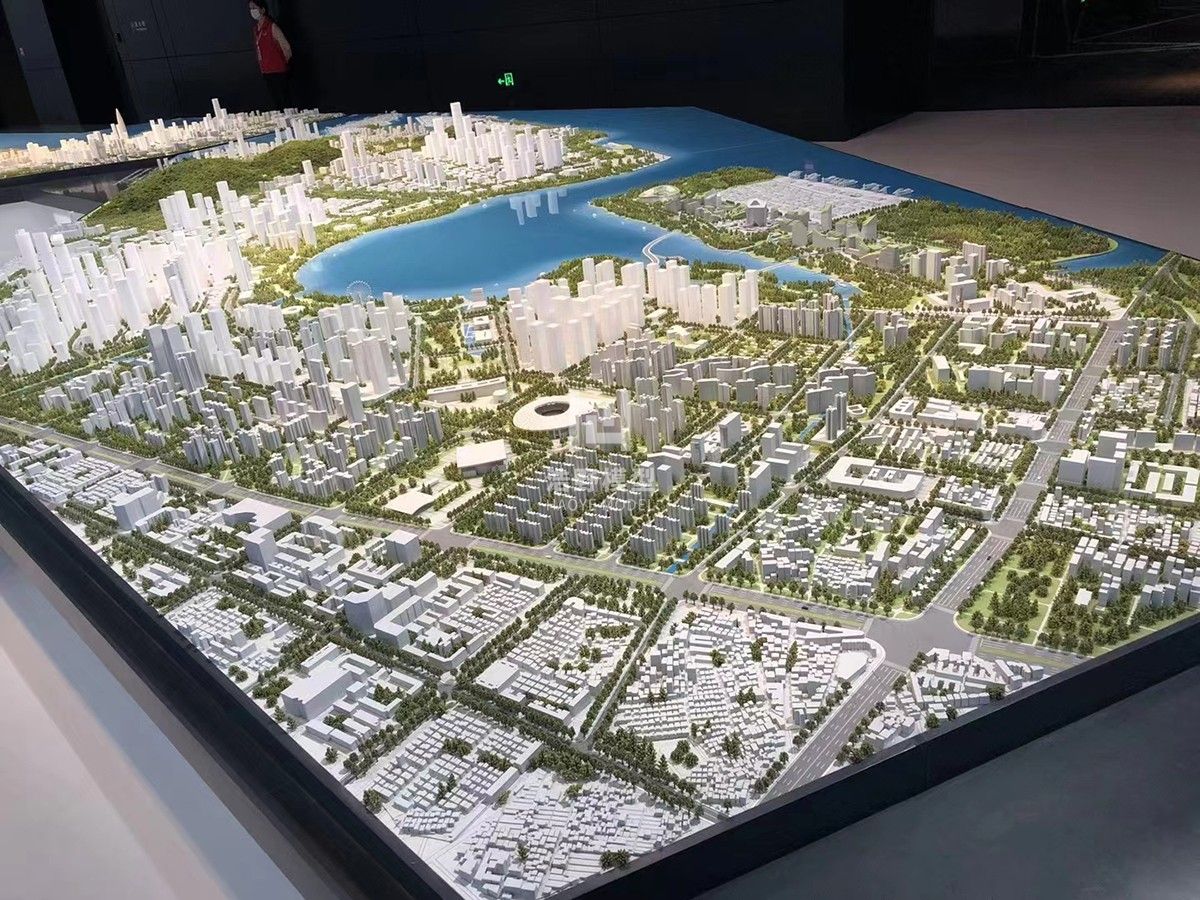 深圳湾-规划沙盘