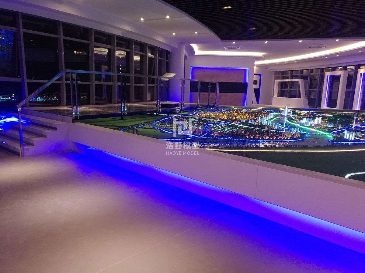 顺德-大良凤尾展馆沙盘