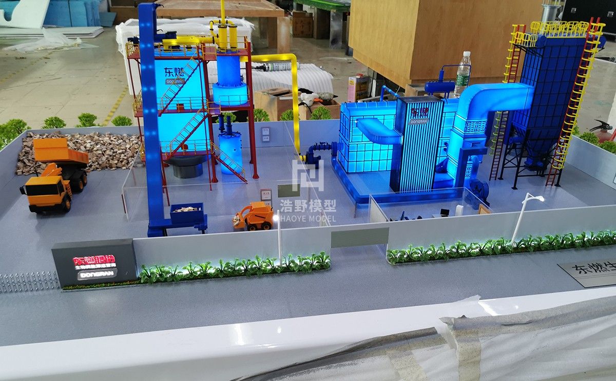 东燃生物气化炉流程模型