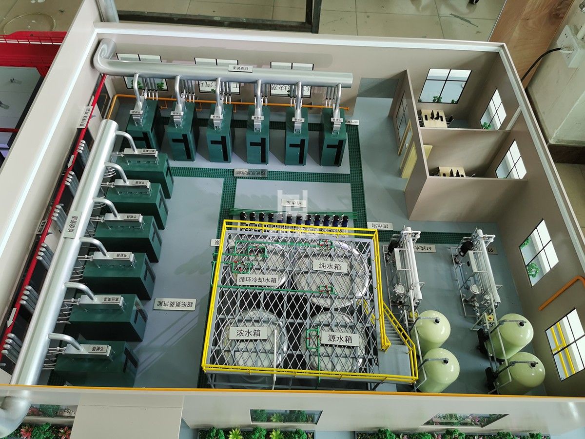 大源小能源蒸汽设备模型