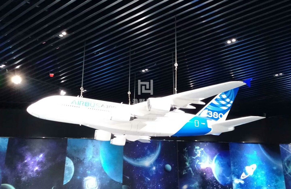 展厅空客航空模型