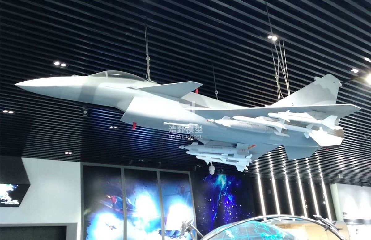 中国歼15战斗机展厅模型