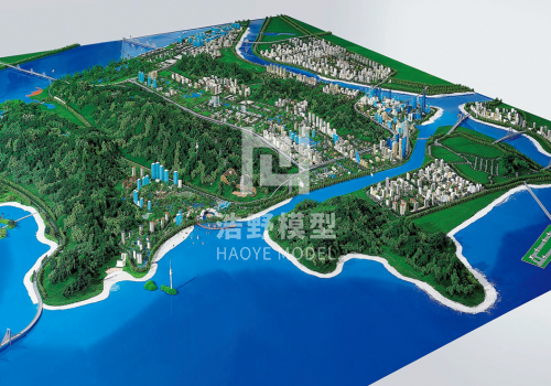 珠海-横琴湾沙盘