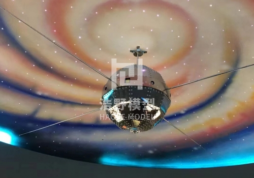 东方红一号卫星展示模型