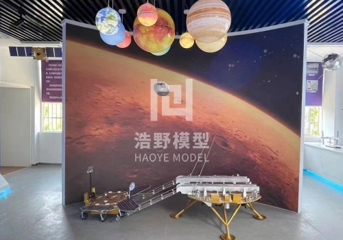 祝融号登月模拟场景模型