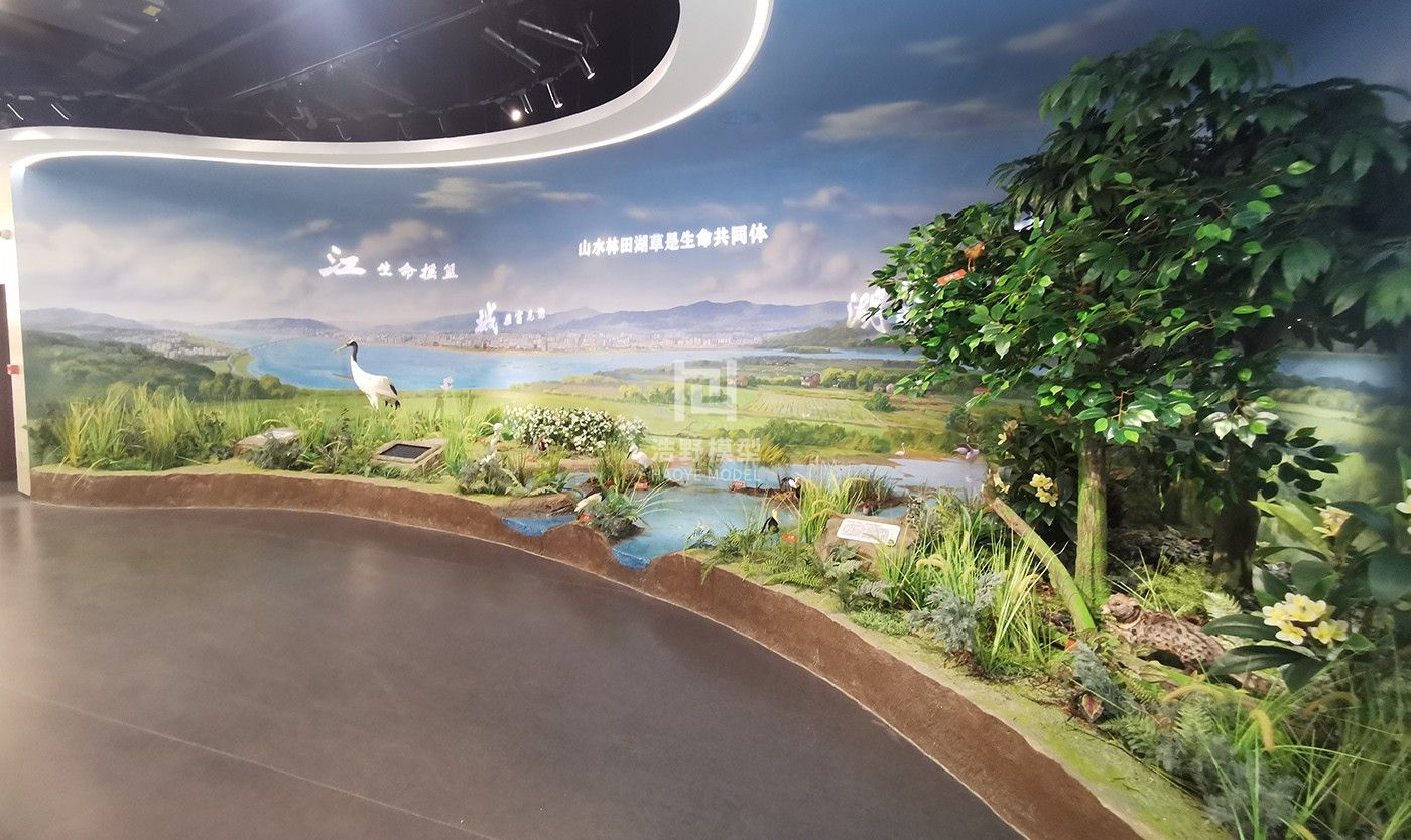 筆庆展馆环境保护场景