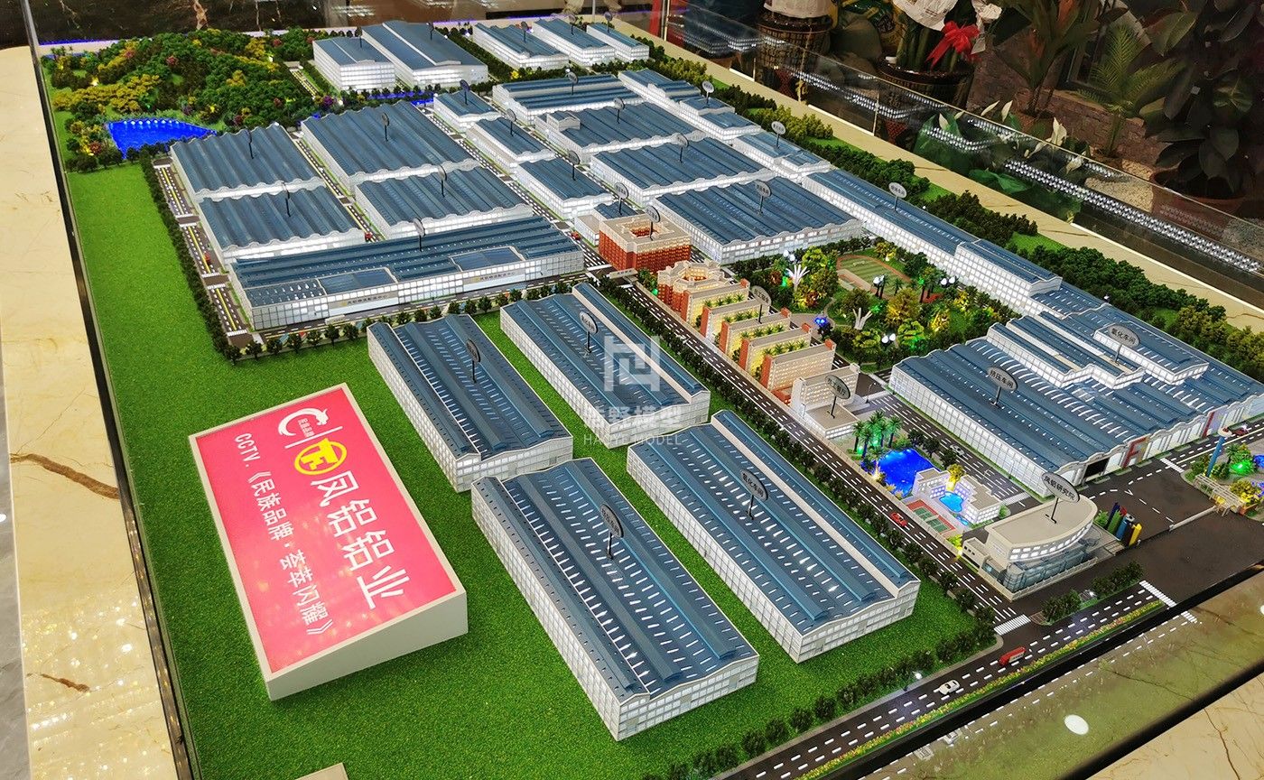 佛山凤铝销售展厅模型