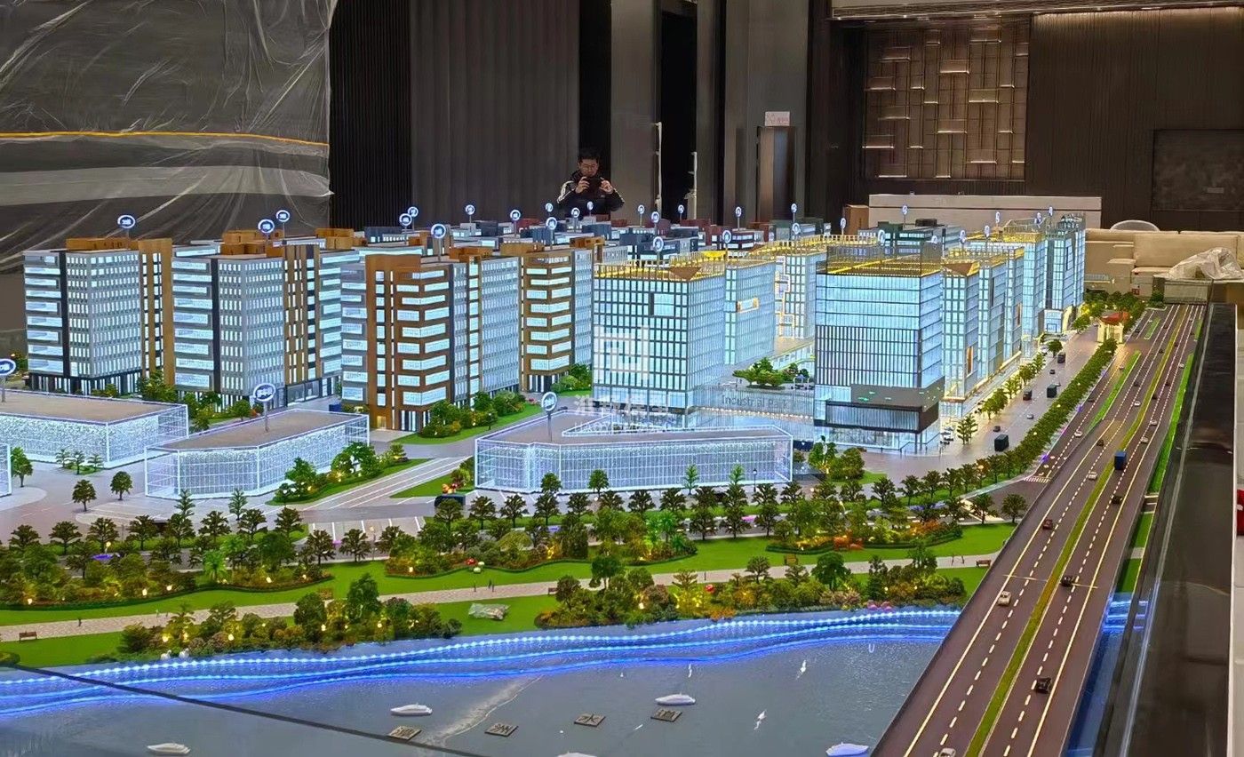 华智科创园总体模型