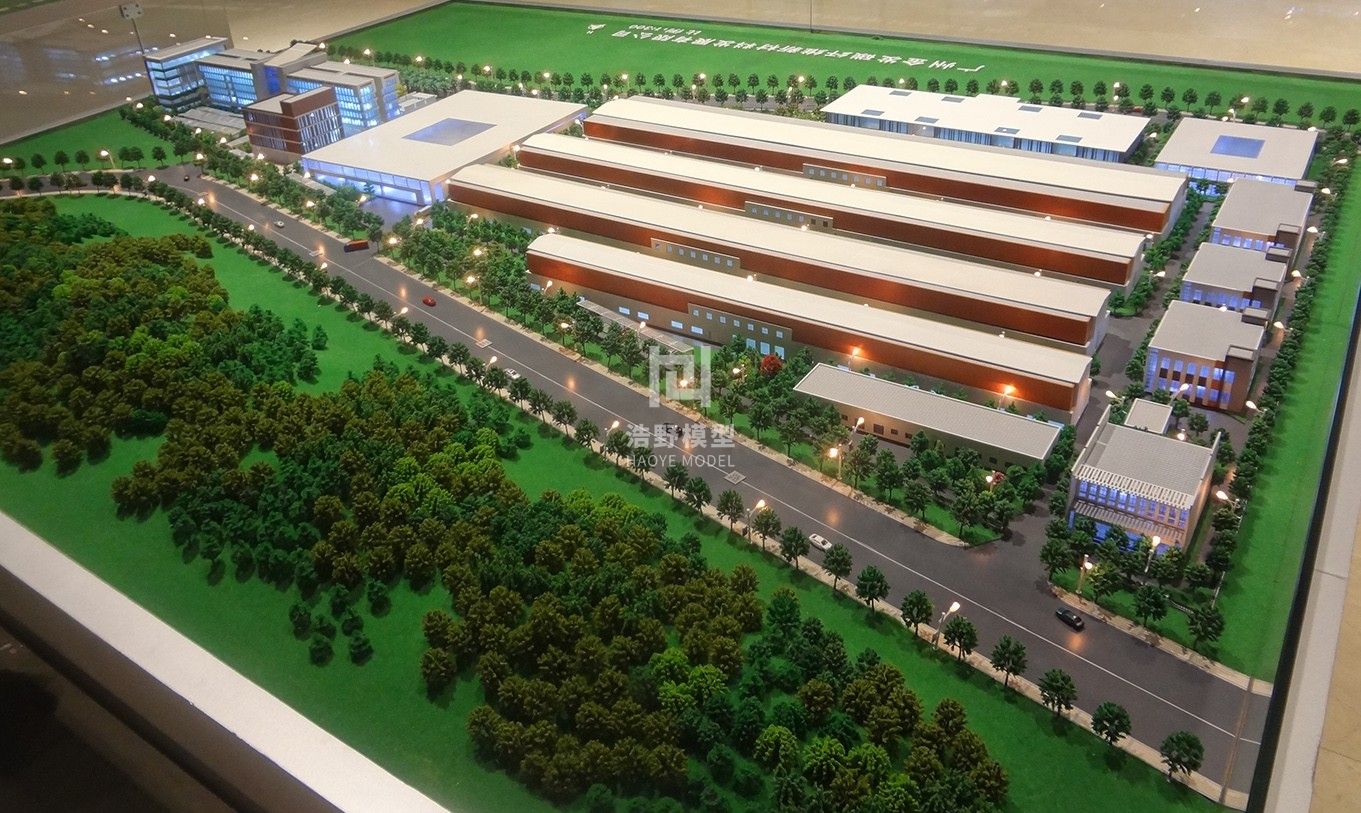 黄埔金发科技园模型