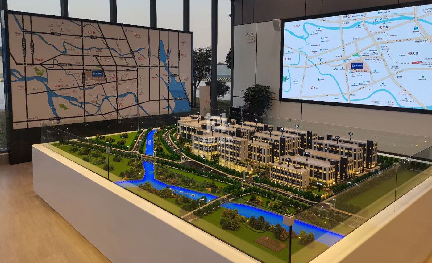 美的创新科技园模型