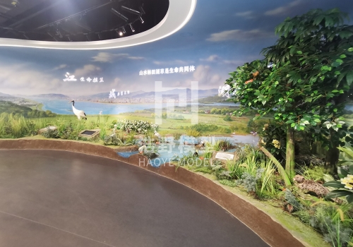 筆庆展馆环境保护场景