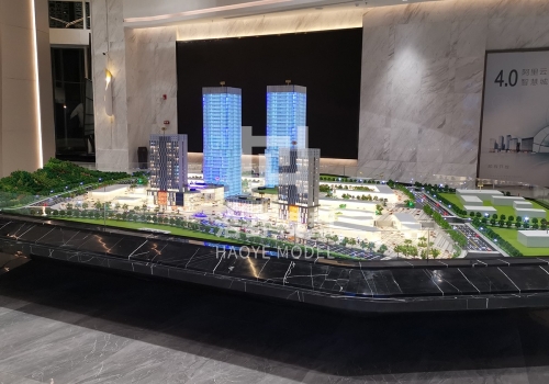 黄埔CBD件园模型